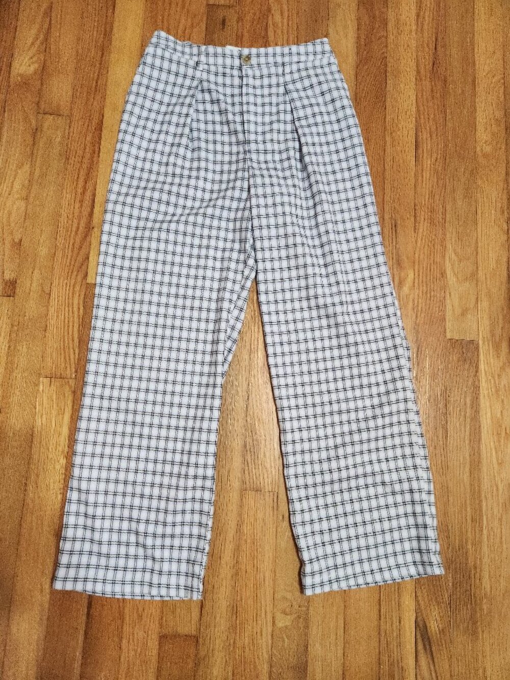 Hollister California Ultra High-Rise Plaid Pants
